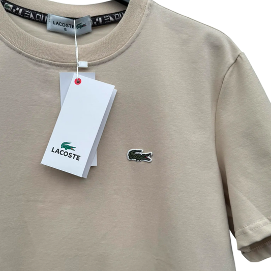 Lacoste Majica - Cream