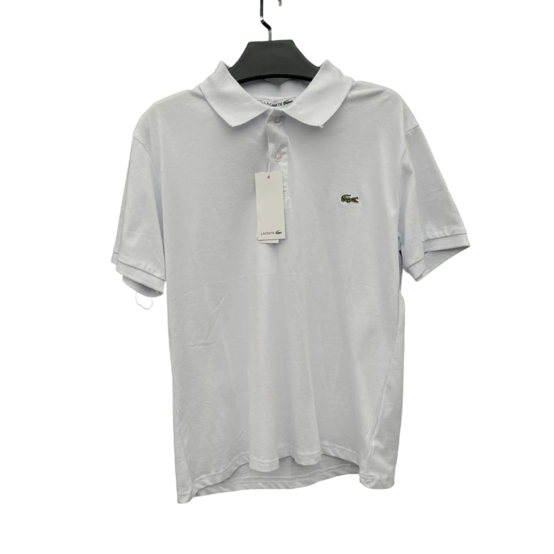 Lacoste Majica Kragna White