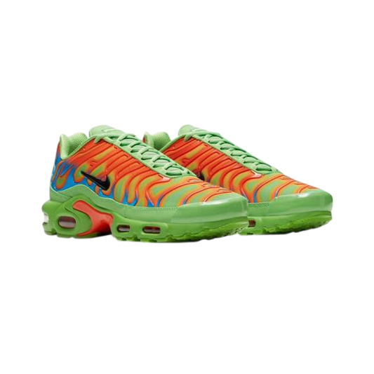 Air Max Plus Supreme Mean Green Black Vivid Orange