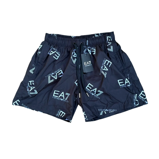 EA7 Emporio Armani Kupaći - Black White