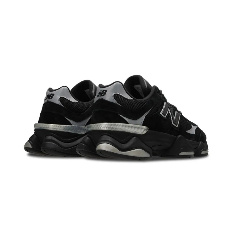 New Balance 9060 Black Grey Reflective