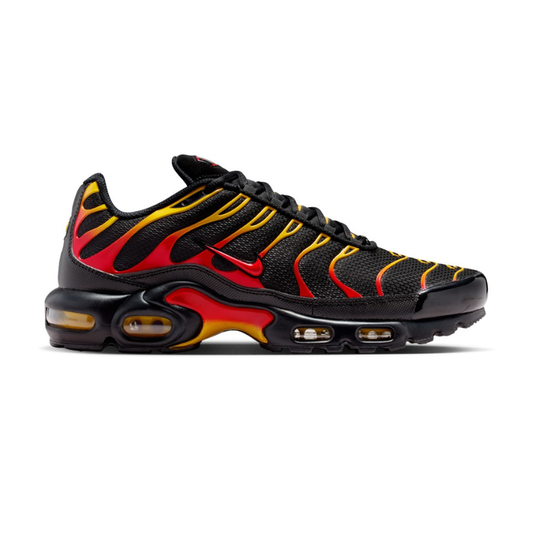 Air Max Plus Flames Black Gold Red