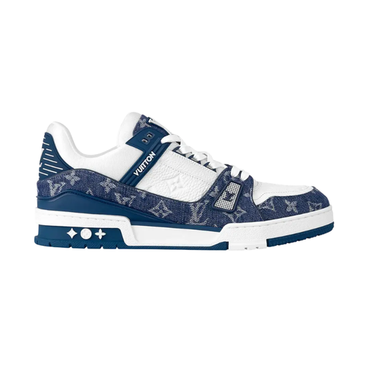LV Denim Blue White