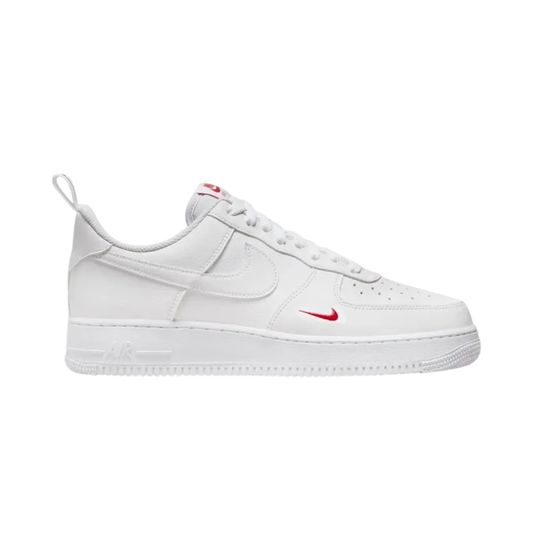 Air Force 1 Low SE White Red Mini Swoosh