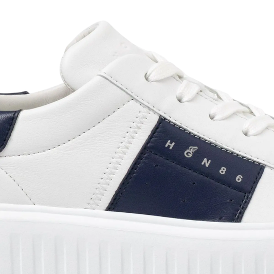 Hogan H-Stripes White Blue