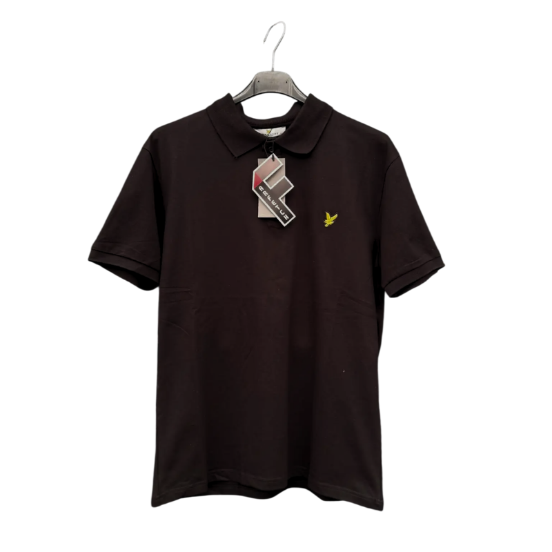 Lyle & Scott Majica Kragna - Black