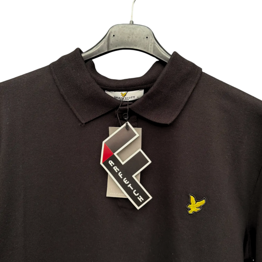 Lyle & Scott Majica Kragna - Black