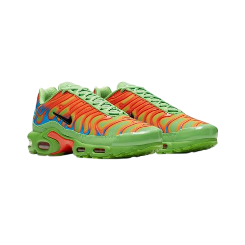 Air Max Plus Supreme Mean Green Black Vivid Orange