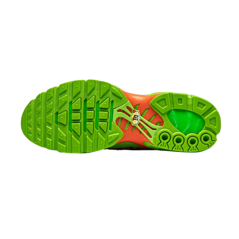 Air Max Plus Supreme Mean Green Black Vivid Orange