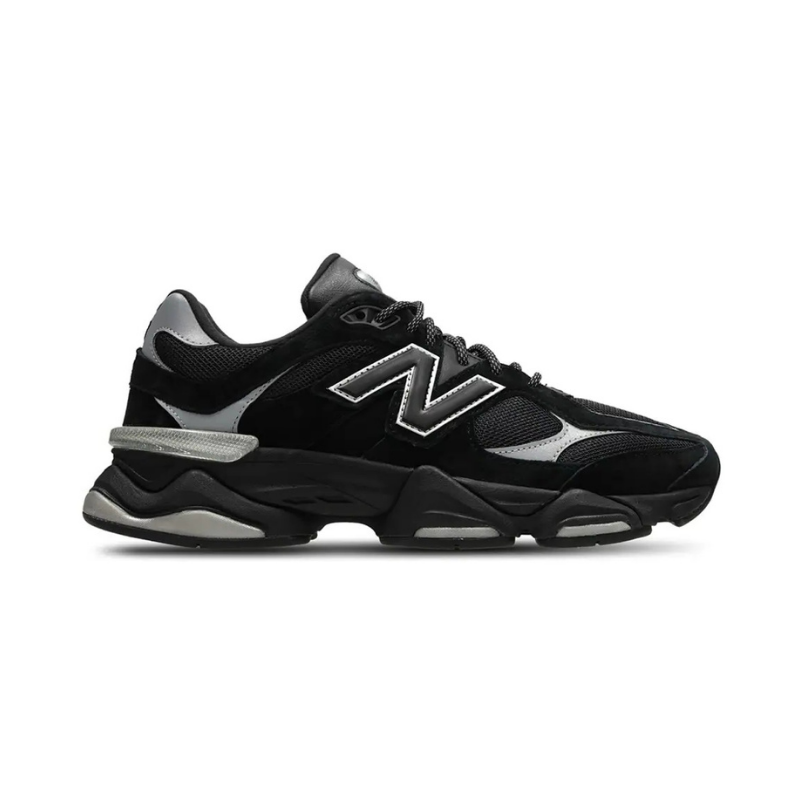 New Balance 9060 Black Grey Reflective